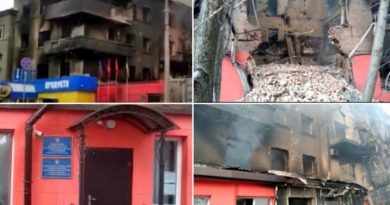 Rusia bombardon konsullatën e Shqipërisë në Ukrainë, dalin pamjet