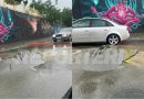 Shiu i rrëmbyeshëm shkatërron rrugën B