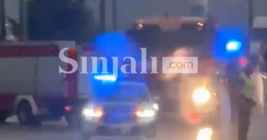 Aksident i rëndë në magjistralen Gjilan – Ferizaj, ambulanca dhe zjarrfikësit në vendin e ngjarjes