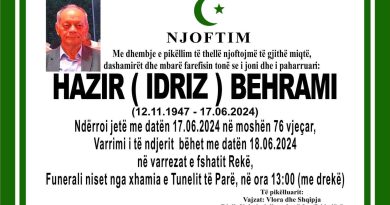 Lajm i hidhur: Ka vdekur kontabilisti i njohur mitrovicas, Hazir Behrami