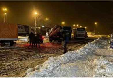 Reshjet e mëdha të borës, disa autobusë nga Kosova bllokohen në Kroaci