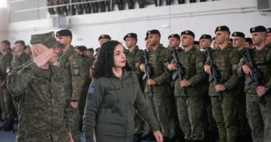 Osmani: Zhvillimi i FSK-së sipas standardeve të NATO-s mbetet prioritet i yni strategjik e kombëtar