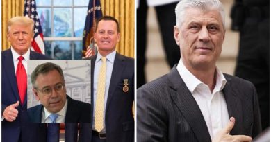 Grenell e mban përgjegjës Swartzin për arrestimin e Thaçit, përpos shkarkimit kërkon të ndiqet edhe penalisht