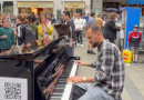 “Mora fjalë” ekzekutohet në piano midis Mynhenit, kalimtarët kurreshtarë për melodinë