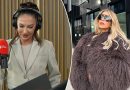 Adelina Ismaili vihet në siklet ndërsa pyetet nga dëgjuesi i radios se si i ka raportet me Leonora Jakupin?