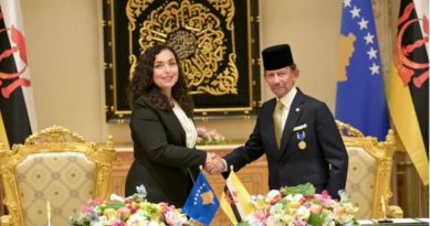 Brunei heq vizat për qytetarët e Kosovës
