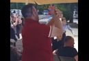 Maturantët serbë në veri dolën për festë në shesh, dikush ia bën shqiponjën – ndërhyn policia