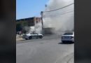 Zjarr në trafon e rrymës në Bresje – Komandanti Gashi: Janë djegur kabllot elektrike, s’ka dëme tjera