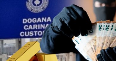 Zyrtari doganor Valmir Shala dyshohet se vodhi rreth 50 mijë euro pajisje elektronike, e ari në vlerë 100 mijë euro nga depo e doganës