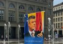 Veprimtari Sali Bislimi sensibilizon qytetarët e Zvicrës me posterin e Thaçit para parlamentit zviceran