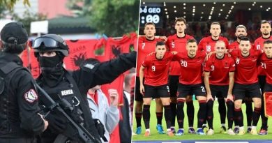 Policia ‘blindon’ Tiranën, zbulohen masat në prag të ndeshjes Shqipëri-Serbi