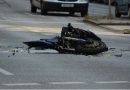 Aksident mes një veture dhe motoçiklisti në Prishtinë, s’dihet a ka të lënduar