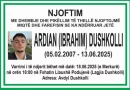 E rëndë: Nesër i jepet lamtumira e fundit Ardian Osmanit, i cili vdiq në një liqe në Gjermani