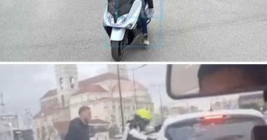Zbritën nga motori dhe sulmuan një veturë, Policia po kërkon dy personat me motor