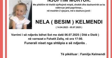 E rëndë: Sot varroset 2-vjeçarja që humbi jetën në një pishinë në Istog