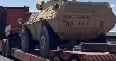 FSK-ja pranon donacion nga Amerika autoblinda të reja dhe të mëdha amerikane – shihen rrugëve të Kosovës