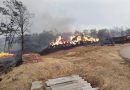 Zjarri në Akrashticë i djeg shtallën dhe ushqimin familjes Gashi