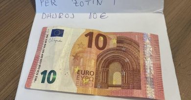 Gjesti i një kalimtari nga Vushtrria prek imam Nehat Shehun: Lë letër falënderimi dhe 10 euro në xhami pasi ishte e pastër