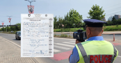 Kapet me 113 km/h në zonë 60, gjobitet mërgimtari – rasti i dërgohet autoriteteve zvicerane