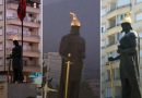 Skandaloze: Lyhet me ngjyrë shtatorja e Skënderbeut në Prizren