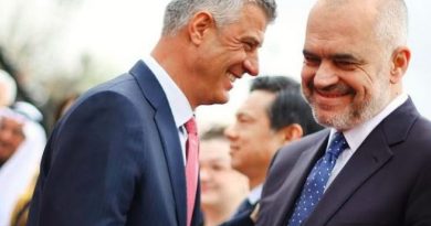 Endrit Thaçi uron Edi Ramën: Sot feston ditëlindjen miku më lojal i babait