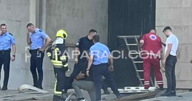 Një person dyshohet se ka rënë nga lartësia e hotelit “Grand”
