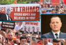 Grenell shpërndan pankartat e protestës: Trump, Kosova beson në ty