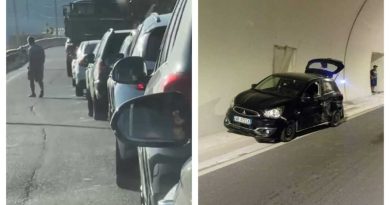 Aksident i trefishtë në tunelin e Llogarasë, trafik i rënduar për dhjetëra kilometra