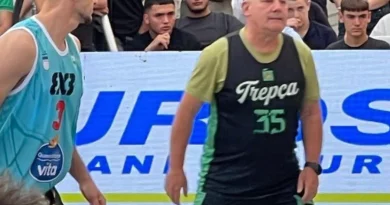 Mbahet streetball në Mitrovicën e Veriut, e provon të luajë edhe Sveçla