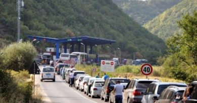 Pritje deri në 20 minuta në dalje nga Kosova te Dheu i Bardhë