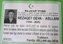 Lajm i hidhur: Ndahet nga jeta ish-mësuesja nga Mitrovica, Nezaqet Deva Asllani