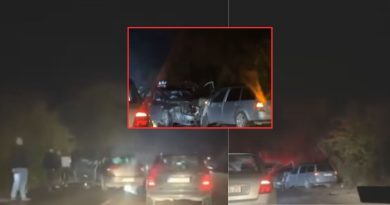 Aksident trafiku në rrugën Prishtinë-Gjilan – përfshihen tri vetura