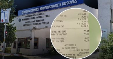 Pacienti detyrohet të paguajë për penj hiç më pak se 64 euro, QKUK-ja e pranon që s’ka