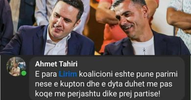 Vëllai i Xhafer Tahirit: Duhet me pasë k*** me përjashtu prej partisë