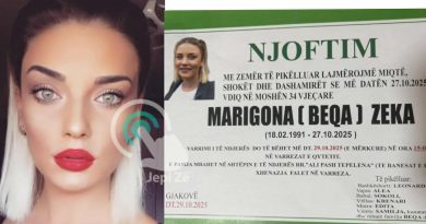 E dhimbshme: Vdes 34-vjeçarja pas rënies nga ballkoni i katit të gjashtë