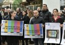 Protestojnë për paga punonjësit e televizionit publik, paralajmërojnë grevë të përgjithshme