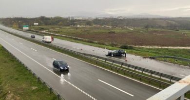 Aksident i rëndë në autostradën “Ibrahim Rugova” (Foto)