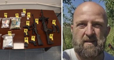 Jo veç barna, Policia gjen edhe armë në shtëpinë e Arianit Sllamnikut