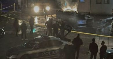 Digjet vetura e një polici të Kosovës, Policia jep detaje