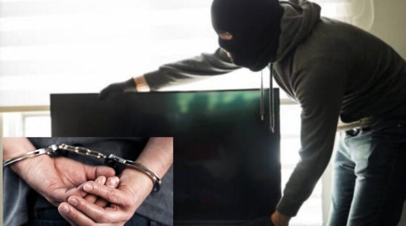 Policia arreston një person që vodhi një televizor në vitin 2024 Policia arreston një person që vodhi një televizor në vitin 2024