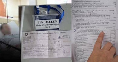 Tarifë 3 euro për familjarët e pacientëve, flasin nga QKUK: Nga pagesa e shoqëruesit përjashtohen pacientët deri në 15 vjet dhe ata me sëmundje maline