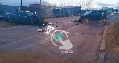 4 persona bëhen për spital pas aksidentit në hyrje të Mitrovicës