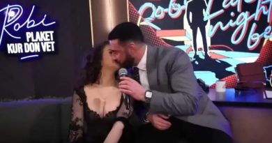 Puthja e papritur mes Robert Berishës dhe Vivien Thanos: Çfarë ndodhi në emision?