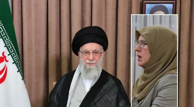Ikballe Huduti e vajton Ali Khamenei, e quan “Lider i njerëzimit”