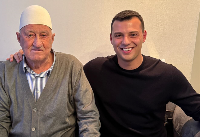 Endrit Thaçi kujton gjyshin në përvjetorin e parë të vdekjes Endrit Thaçi kujton gjyshin në përvjetorin e parë të vdekjes