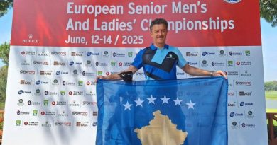 Kosova tërhiqet nga Kampionati Evropian i Golf, Qiproja nuk lejoi paraqitjen me flamurin shtetëror Kosova tërhiqet nga Kampionati Evropian i Golf, Qiproja nuk lejoi paraqitjen me flamurin shtetëror