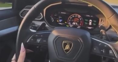 Një modele voziti gati 200 me Lamborghini, Policia ia merr lejen dhe e dënon 300 euro Një modele voziti gati 200 me Lamborghini, Policia ia merr lejen dhe e dënon 300 euro