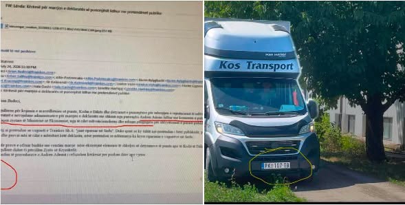 Një kombi me targa serbe dhe një e-mail – Haradinaj paralajmëron edhe një video për riparimin e vagonëve në Serbi