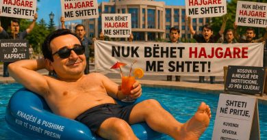 Ganimete Musliu publikon fotografi me AI: Kosova në krizë, Albini çupa, çupa
